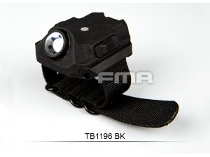 FMA Nylon version USB electricize watch flashlight BK TB1196-BK